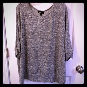 Elbow length sleeve bling sweater